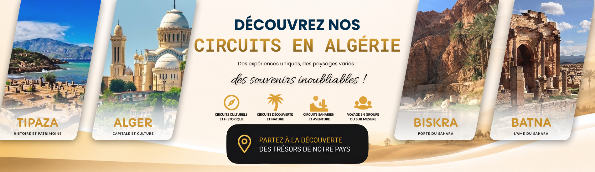 CIRCUITS EN ALGERIE